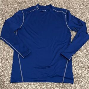 Under Armour Men’s Blue Long Sleeve ColdGear Compression